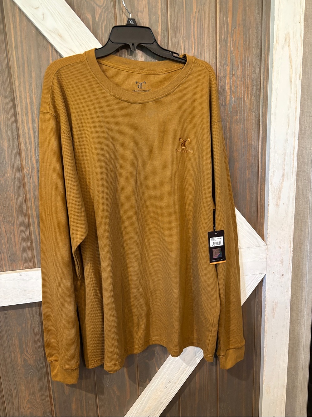 TrueTimber Thermal Crew Shirt Long Sleeve Sz Mens XL
